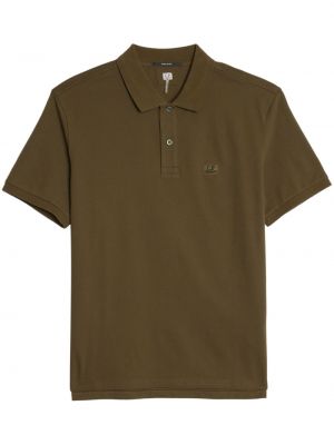 Kokvilnas polo krekls C.p. Company zaļš