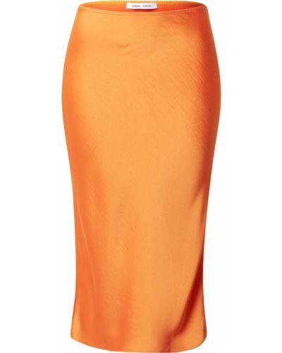 Suknja Samsoe Samsoe narančasta