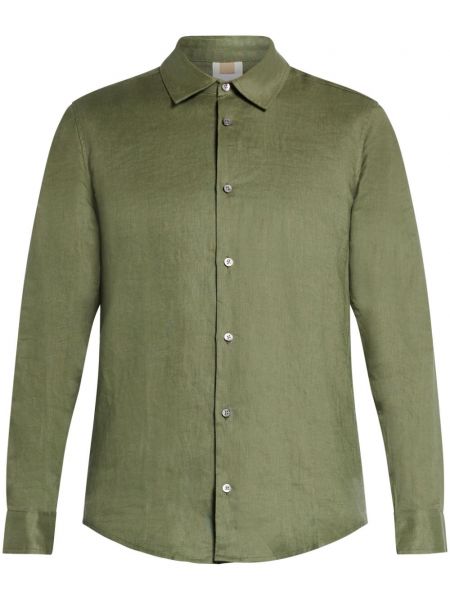 Lininė marškiniai Ché žalia