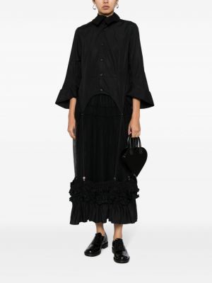 Medvilninė marškiniai Noir Kei Ninomiya juoda
