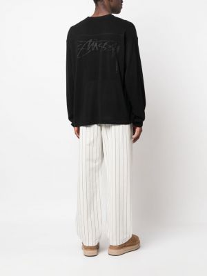 Sweatshirt mit print Stüssy schwarz
