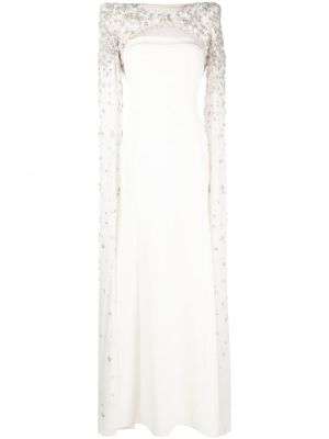 Krištáľové šaty Jenny Packham biela