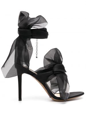 Kožené sandále Alexandre Vauthier čierna