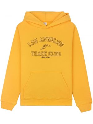 Hoodie Sporty & Rich giallo