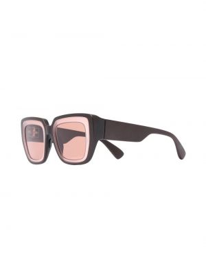Okulary przeciwsłoneczne oversize Mykita brązowe