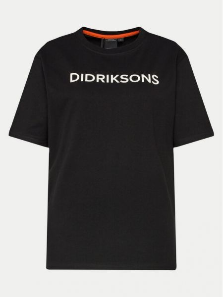 Тениска Didriksons черно