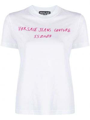 Тениска с принт Versace Jeans Couture