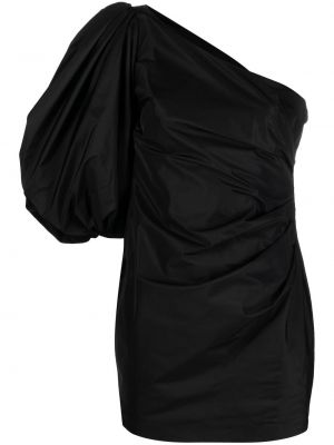 Asimetrična mini obleka Pinko črna