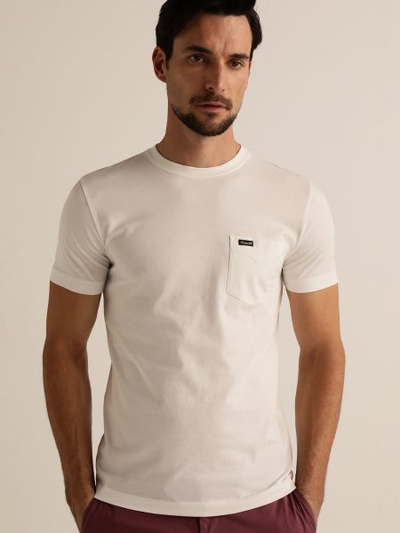 Camiseta manga corta Façonnable blanco