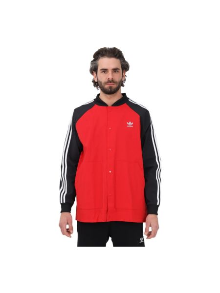 Manteau Adidas rouge