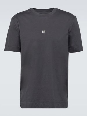 Džerzej bavlnené tričko Givenchy sivá