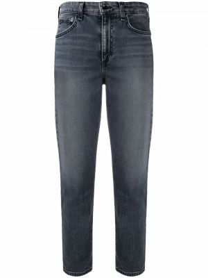 Slank jeans 7/8 Rag & Bone blå