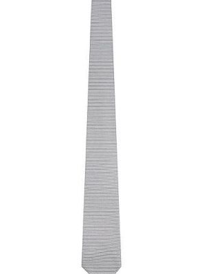 Klasyczny krawat srebrny Tom Ford