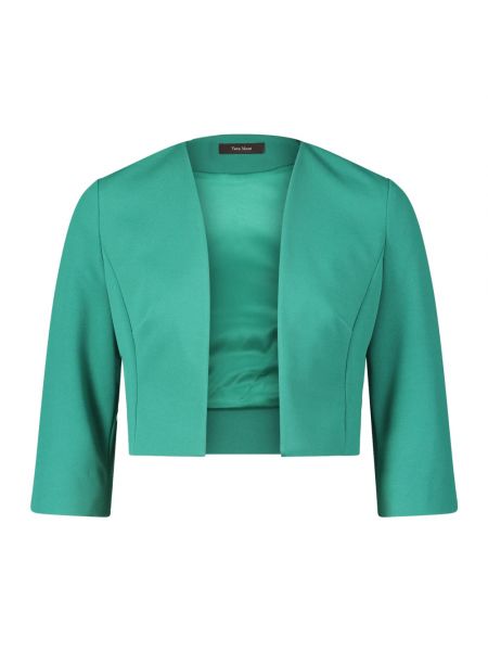 Eleganter krepp blazer Vera Mont grün