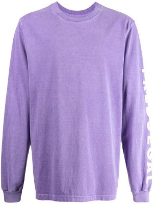 T-shirt avec manches longues Fred Segal violet
