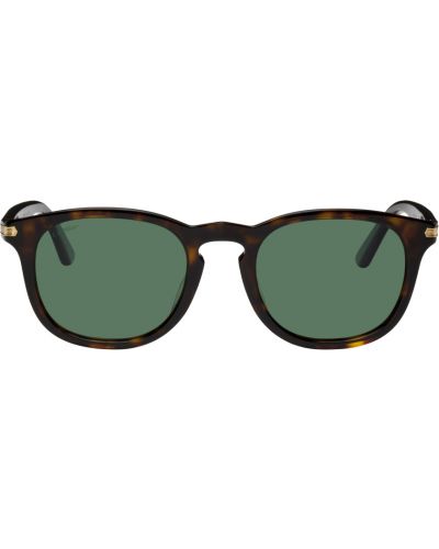 Солнцезащитные очки Cartier, зеленый