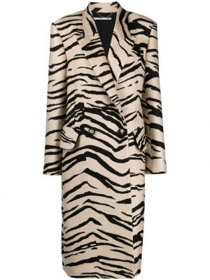 Mantel mit print mit tiger streifen Stella Mccartney