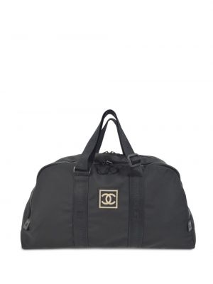 Sportovní taška Chanel Pre-owned černá