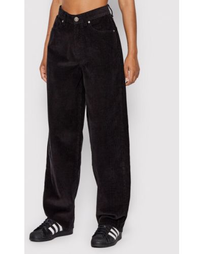 Urban Classics Szövet nadrág 90'S TB4743 Fekete Wide Leg