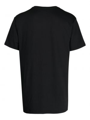 T-krekls ar apdruku Off Duty melns
