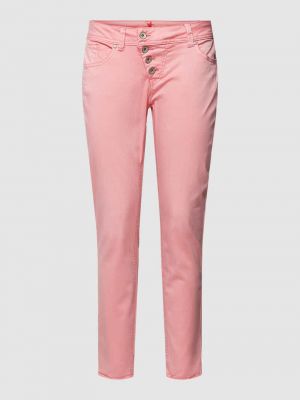 Spodnie z kieszeniami Buena Vista różowe