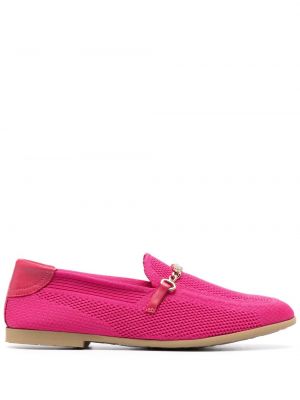 Pantofi loafer plasă Casadei roz
