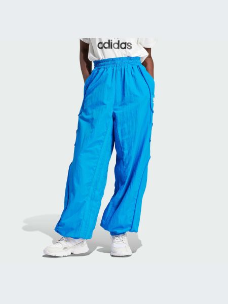 Нейлонові джоггери Adidas сині