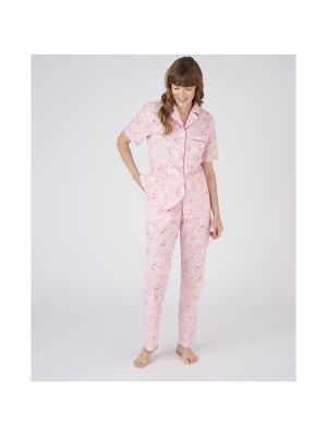 Pijama Damart rosa