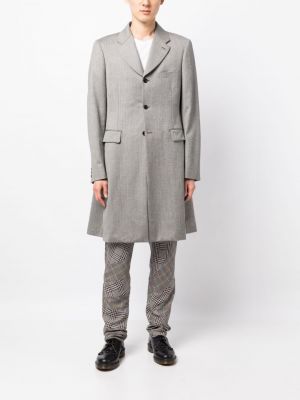 Manteau drapé Comme Des Garçons Homme Plus gris