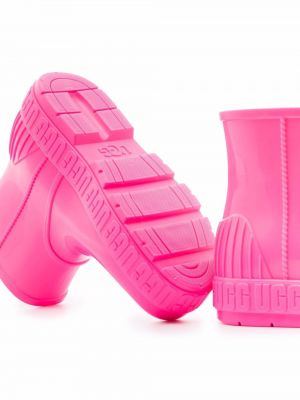 Wodoodporne ankle boots Ugg różowe
