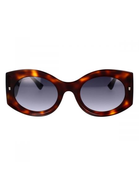 Okulary przeciwsłoneczne Dsquared brązowe
