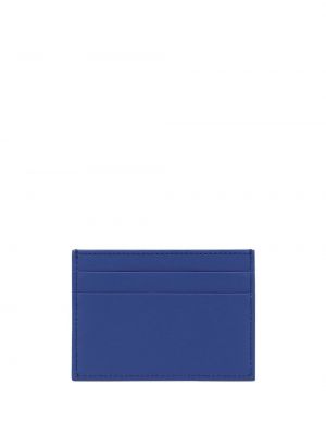 Portefeuille en cuir Dolce & Gabbana bleu