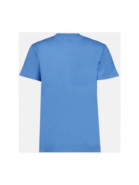 Camiseta slim fit manga corta Moncler azul