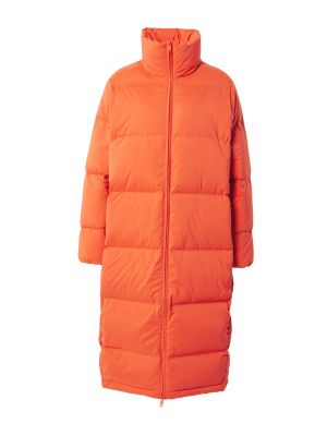 Πουπουλένιο παλτό Calvin Klein πορτοκαλί