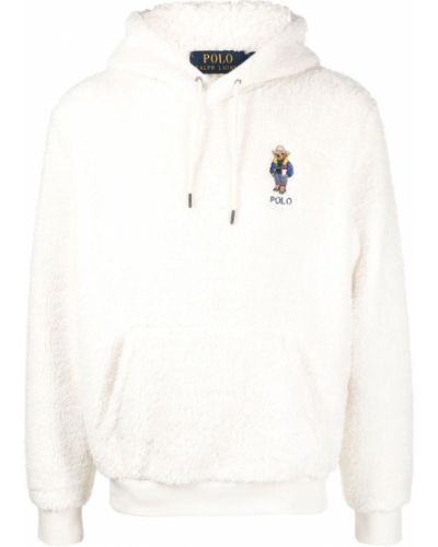 Hoodie med broderi med mönster i rutigt Polo Ralph Lauren