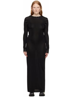 Черное длинное платье Y Project