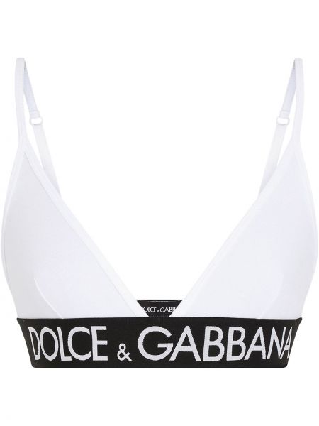 Sujetador de deporte Dolce & Gabbana blanco