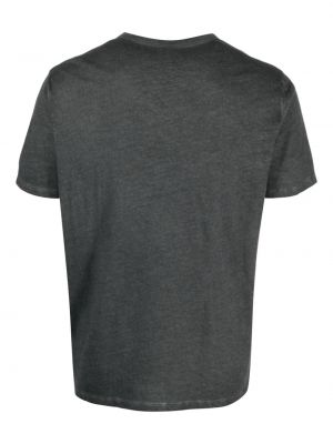 T-shirt mit rundem ausschnitt Majestic Filatures grau