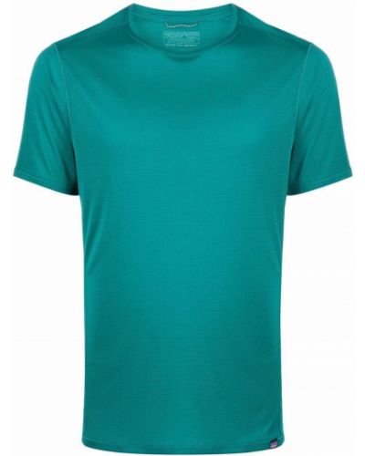 Camiseta de cuello redondo Patagonia verde