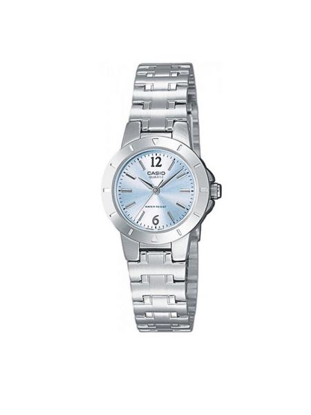 Срібний годинник Casio