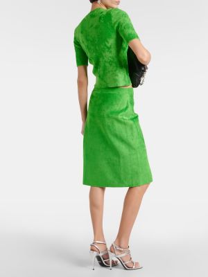 Křišťálový svetr Gucci zelený