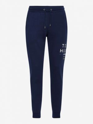 Pantaloni sport Tommy Hilfiger albastru
