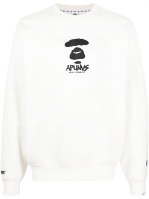 Sweatshirt mit print mit rundem ausschnitt Aape By *a Bathing Ape®