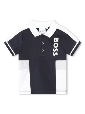 Polo con stampa Boss Kidswear