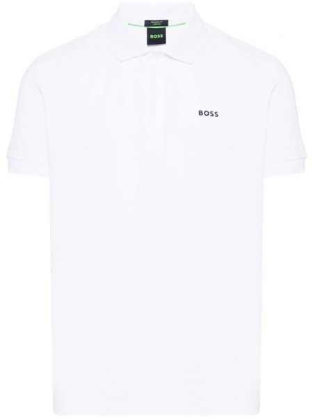 Poloshirt Boss hvid