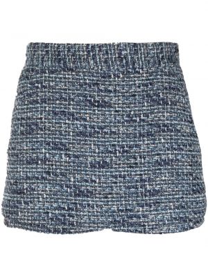 Tweed shorts Maje blå