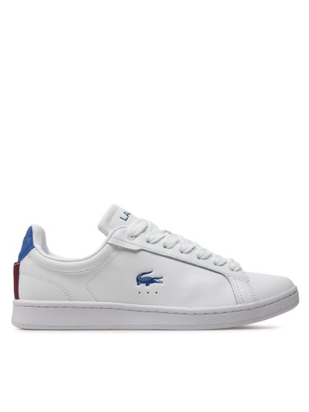 Δερμάτινα sneakers Lacoste λευκό