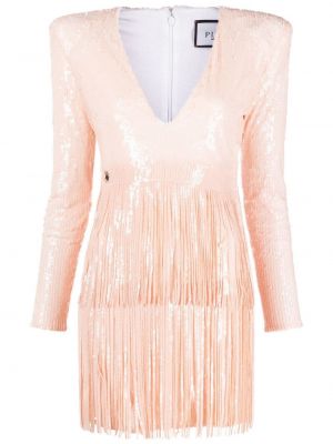 Paljett dress Philipp Plein rosa