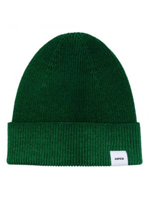 Woll mütze Aspesi grün