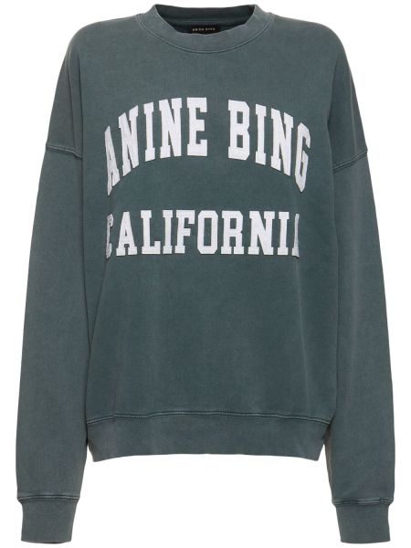 Sweatshirt Anine Bing yeşil